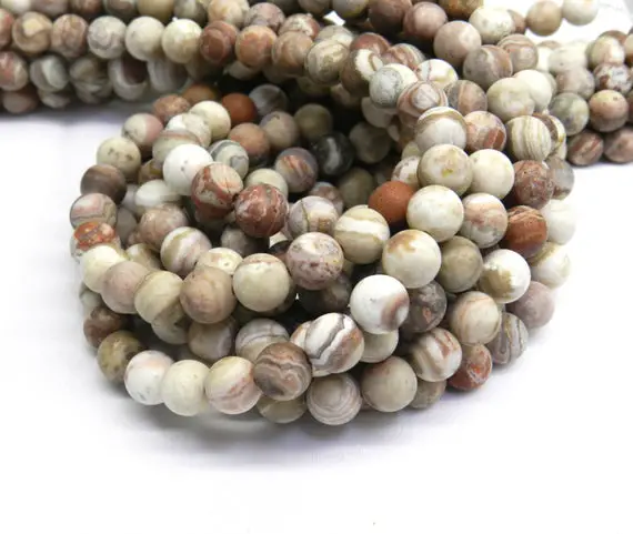 Mexican Crazy Lace Agate, Matte Beads, Crazy Lace Agate Beads, Crazy Lace Agate, Lace Agate, Frosted Beads, Agate Beads 6mm Beads 8mm Beads