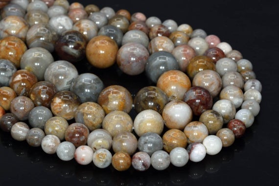 Genuine Natural Gobi Agate Loose Beads Round Shape 6mm 8mm 10mm