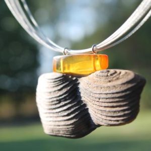 Shop Amber Necklaces! Black Wood Necklace with Honey Amber Wild Driftwood Jewelry | Natural genuine Amber necklaces. Buy crystal jewelry, handmade handcrafted artisan jewelry for women.  Unique handmade gift ideas. #jewelry #beadednecklaces #beadedjewelry #gift #shopping #handmadejewelry #fashion #style #product #necklaces #affiliate #ad