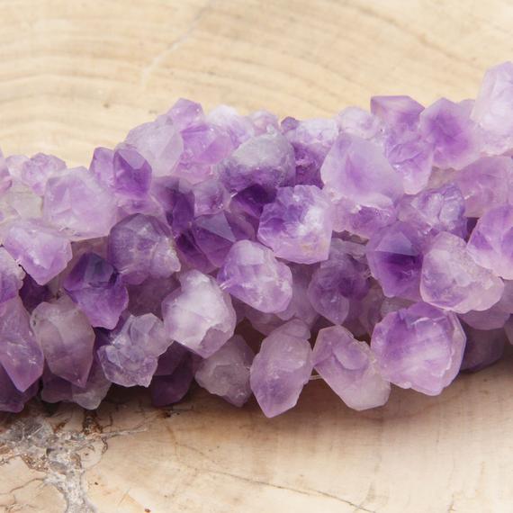 15.9 Inch Natural Amethyst Crystal ,nugget Amethyst Crystals,high Quality Irregular Mix Size Beads,fashion Pendants 13~16x8~10mm Gemstone.