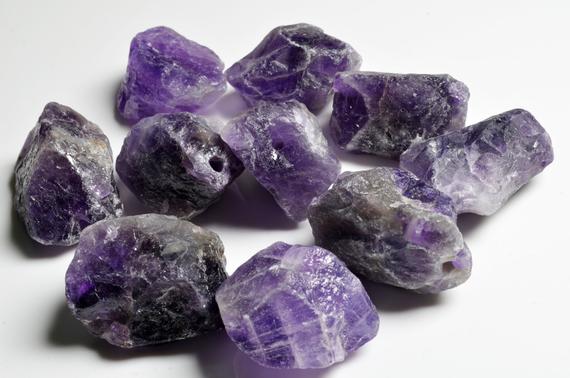 Rough Amethyst Points-undrilled/ Natural Amethyst Chunks / Rough Amethyst Points/quartz Nugget-20~30mm-1point