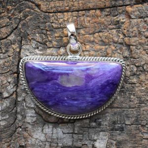 Shop Charoite Pendants! natural charoite pendant,925 silver pendant,pendant for women,handmade pendant,purple charoite pendant,natural purple charoite pendant | Natural genuine Charoite pendants. Buy crystal jewelry, handmade handcrafted artisan jewelry for women.  Unique handmade gift ideas. #jewelry #beadedpendants #beadedjewelry #gift #shopping #handmadejewelry #fashion #style #product #pendants #affiliate #ad