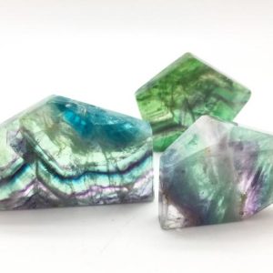 Shop Fluorite Stones & Crystals! Fluorite Crystal – Rainbow Fluorite – Fluorite Slab – Fluorite Polygon – Rainbow Fluorite Slice – Fluorite Specimen – Polished Fluorite | Natural genuine stones & crystals in various shapes & sizes. Buy raw cut, tumbled, or polished gemstones for making jewelry or crystal healing energy vibration raising reiki stones. #crystals #gemstones #crystalhealing #crystalsandgemstones #energyhealing #affiliate #ad
