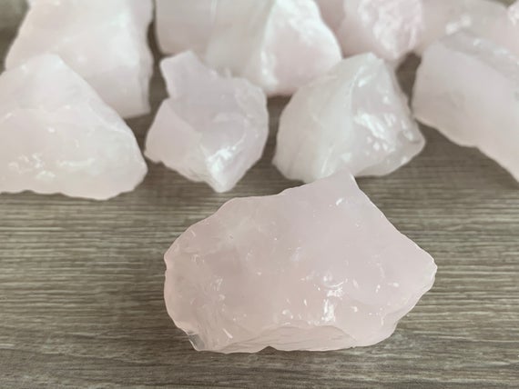 Grade A++ Pink Calcite, 1.5-3" Rough Natural Pink Calcite Stones, Raw Mangano Calcite, Heart Chakra Stones, Healing Stones, Pick How Many
