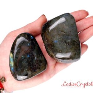 Shop Tumbled Labradorite Crystals & Pocket Stones! GIANT Labradorite Tumbled Stones, Giant Labradorite Tumbled Stones, Giant Labradorite Tumbled Stones, Giant Labradorite, Labradorite, Gift | Natural genuine stones & crystals in various shapes & sizes. Buy raw cut, tumbled, or polished gemstones for making jewelry or crystal healing energy vibration raising reiki stones. #crystals #gemstones #crystalhealing #crystalsandgemstones #energyhealing #affiliate #ad