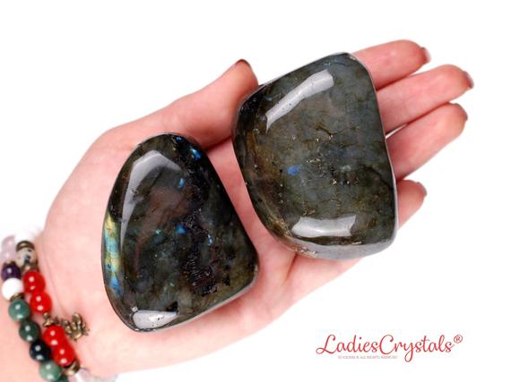 Labradorite Tumbled Stone, Labradorite, Tumbled Stones, Crystals, Stones, Gifts, Rocks, Gems, Gemstones, Zodiac Crystals, Healing Crystals