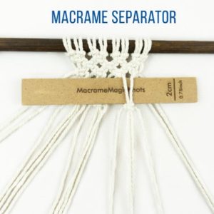 Macrame Separator | Modern Macrame Tool | Macrame Wall Hanging Tool | Macrame Gift | Macrame Pattern Tool | Macrame cord tool | Macrame KIT | Shop jewelry making and beading supplies, tools & findings for DIY jewelry making and crafts. #jewelrymaking #diyjewelry #jewelrycrafts #jewelrysupplies #beading #affiliate #ad