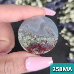 Shop Gemstone Cabochons! Scenic Moss Agate Cabochon, Choose Your Round Crystal Gemstone for Jewelry or Crystal Grids | Natural genuine stones & crystals in various shapes & sizes. Buy raw cut, tumbled, or polished gemstones for making jewelry or crystal healing energy vibration raising reiki stones. #crystals #gemstones #crystalhealing #crystalsandgemstones #energyhealing #affiliate #ad
