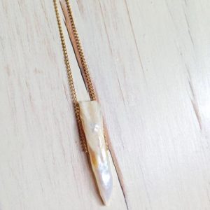 Shop Pearl Necklaces! Pearl Necklace Pearl Stick Necklace Modern Pearl Necklace Fresh Water Pearls June Birthstone | Natural genuine Pearl necklaces. Buy crystal jewelry, handmade handcrafted artisan jewelry for women.  Unique handmade gift ideas. #jewelry #beadednecklaces #beadedjewelry #gift #shopping #handmadejewelry #fashion #style #product #necklaces #affiliate #ad