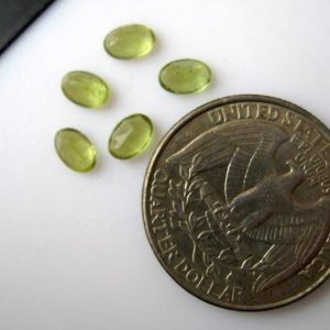 Shop Peridot Faceted Beads! 20 Pieces 6x4mm Peridot Faceted Oval Shaped Loose Gemstones BB137 | Natural genuine faceted Peridot beads for beading and jewelry making.  #jewelry #beads #beadedjewelry #diyjewelry #jewelrymaking #beadstore #beading #affiliate #ad