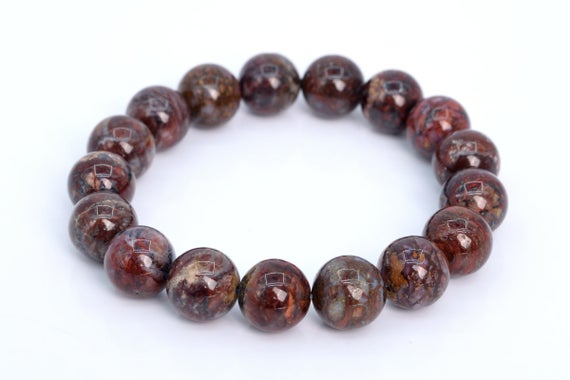 17 Pcs - 12mm Pietersite Beads Grade Aaa Genuine Natural Round Gemstone Loose Beads (105778)