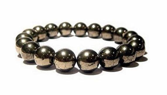 Pyrite Bracelet, Healing Bracelet, Protection Bracelet, Chakra Bracelet, Mens Bracelet, Bracelets For Women, Anxiety Relief Anxietychristmas