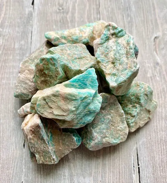 Amazonite Stone | Natural Gemstone | Raw Rough