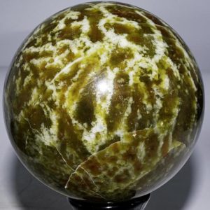 Shop Apatite Shapes! Yellow Apatite Sphere 3.6" in Diameter 2.20 Pounds | Natural genuine stones & crystals in various shapes & sizes. Buy raw cut, tumbled, or polished gemstones for making jewelry or crystal healing energy vibration raising reiki stones. #crystals #gemstones #crystalhealing #crystalsandgemstones #energyhealing #affiliate #ad