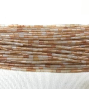 Shop Aventurine Bead Shapes! Natural Red Aventurine 2x4mm Column Genuine Gemstone Loose Tube Beads 15 inch Jewelry Supply Bracelet Necklace Material Support Wholesale | Natural genuine other-shape Aventurine beads for beading and jewelry making.  #jewelry #beads #beadedjewelry #diyjewelry #jewelrymaking #beadstore #beading #affiliate #ad