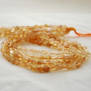 Shop Citrine Chip & Nugget Beads! Heat treated Citrine Semi-Precious Gemstone Tumbled Stone Nugget Pebble Beads – 5mm – 8mm – 15" strand | Natural genuine chip Citrine beads for beading and jewelry making.  #jewelry #beads #beadedjewelry #diyjewelry #jewelrymaking #beadstore #beading #affiliate #ad