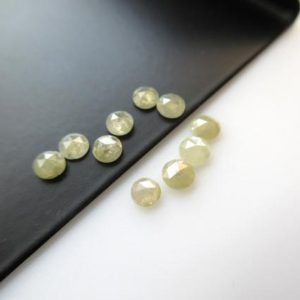 Shop Diamond Cabochons! 10 Pieces, 2mm Pistachio Green Rose Cut Diamond, Rose Cut Cabochon, Excellent Cut/Height/Lustre/Calibrated Rose Cut Diamond, SKU-RCD28 | Natural genuine stones & crystals in various shapes & sizes. Buy raw cut, tumbled, or polished gemstones for making jewelry or crystal healing energy vibration raising reiki stones. #crystals #gemstones #crystalhealing #crystalsandgemstones #energyhealing #affiliate #ad