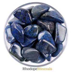 Dumortierite Tumbled Stone, Dumortierite, Dumortierite Crystals, Stones, Gifts, Crystals, Rocks, Gemstones, Zodiac, Healing Crystals, Favors | Natural genuine stones & crystals in various shapes & sizes. Buy raw cut, tumbled, or polished gemstones for making jewelry or crystal healing energy vibration raising reiki stones. #crystals #gemstones #crystalhealing #crystalsandgemstones #energyhealing #affiliate #ad