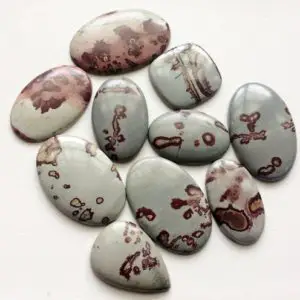 33-52mm Huge Jasper Cabochons, Mix Shape Plain Flat Back Cabochons, 5 Pieces Loose Jasper Gemstone For Jewelry – KS3190 | Natural genuine stones & crystals in various shapes & sizes. Buy raw cut, tumbled, or polished gemstones for making jewelry or crystal healing energy vibration raising reiki stones. #crystals #gemstones #crystalhealing #crystalsandgemstones #energyhealing #affiliate #ad