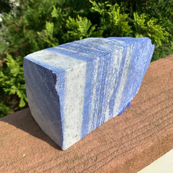 3.5lb Lapis Lazuli - Large Natural Crystal - Raw Mineral Specimen - Unpolished Stone - Healing Crystal - Meditation Stone - From Afghanistan