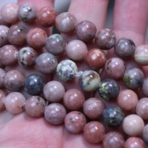Pink Lepidolite Round Stretchy String Bracelet 8 mm G92 | Natural genuine Lepidolite bracelets. Buy crystal jewelry, handmade handcrafted artisan jewelry for women.  Unique handmade gift ideas. #jewelry #beadedbracelets #beadedjewelry #gift #shopping #handmadejewelry #fashion #style #product #bracelets #affiliate #ad