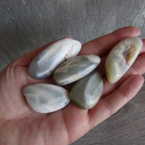 Shop Tumbled Moonstone Crystals & Pocket Stones! Silver Sheen Moonstone 1 inch + Tumbled Stone T78 | Natural genuine stones & crystals in various shapes & sizes. Buy raw cut, tumbled, or polished gemstones for making jewelry or crystal healing energy vibration raising reiki stones. #crystals #gemstones #crystalhealing #crystalsandgemstones #energyhealing #affiliate #ad