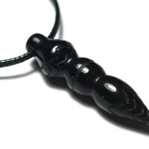 Shop Obsidian Pendants! Thot Egyptian Pendant Necklace Engraved in Stone – Black Obsidian 45mm | Natural genuine Obsidian pendants. Buy crystal jewelry, handmade handcrafted artisan jewelry for women.  Unique handmade gift ideas. #jewelry #beadedpendants #beadedjewelry #gift #shopping #handmadejewelry #fashion #style #product #pendants #affiliate #ad