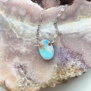 Shop Opal Necklaces! Opal Necklace Silver – Opal Jewelry – Crystal Necklace – October Birthstone Necklace – Gift for Mom | Natural genuine Opal necklaces. Buy crystal jewelry, handmade handcrafted artisan jewelry for women.  Unique handmade gift ideas. #jewelry #beadednecklaces #beadedjewelry #gift #shopping #handmadejewelry #fashion #style #product #necklaces #affiliate #ad