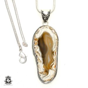 Shop Petrified Wood Pendants! Czech Republic PETRIFIED Wood STALACTITE Pendant & FREE 3MM Italian 925 Sterling Silver Chain V1776 | Natural genuine Petrified Wood pendants. Buy crystal jewelry, handmade handcrafted artisan jewelry for women.  Unique handmade gift ideas. #jewelry #beadedpendants #beadedjewelry #gift #shopping #handmadejewelry #fashion #style #product #pendants #affiliate #ad