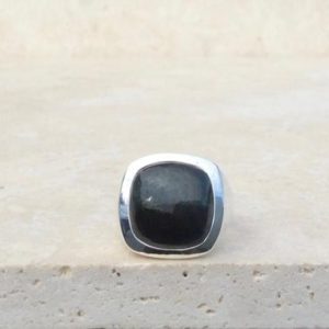 Shop Pietersite Rings! Pietersite Men’s Silver Ring, Large Stone Mens Ring, Gift for Boyfriend, Husband Gift Idea | Natural genuine Pietersite mens fashion rings, simple unique handcrafted gemstone men's rings, gifts for men. Anillos hombre. #rings #jewelry #crystaljewelry #gemstonejewelry #handmadejewelry #affiliate #ad