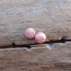Shop Rhodochrosite Cabochons! Pair Rhodochrosite Cabochons 5x3mm, Natural Rhodochrosite Gemstone, Natural Gemstone Cabochon | Natural genuine stones & crystals in various shapes & sizes. Buy raw cut, tumbled, or polished gemstones for making jewelry or crystal healing energy vibration raising reiki stones. #crystals #gemstones #crystalhealing #crystalsandgemstones #energyhealing #affiliate #ad