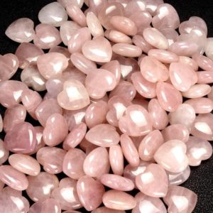 Shop Rose Quartz Stones & Crystals! Rose Quartz Heart, Rose Quartz Pocket Stone, Healing Crystals and Stones, Reiki and Chakra Healing | Natural genuine stones & crystals in various shapes & sizes. Buy raw cut, tumbled, or polished gemstones for making jewelry or crystal healing energy vibration raising reiki stones. #crystals #gemstones #crystalhealing #crystalsandgemstones #energyhealing #affiliate #ad
