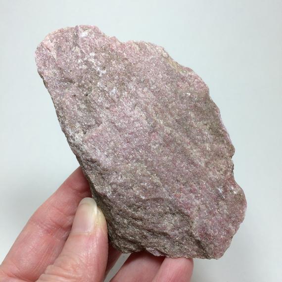 4.5" Thulite Crystal - Zoisite - Raw Mineral - Rough Stone - Natural Specimen - Healing Crystal - Meditation Stone - 164g 4.5" Thulite Crystal - Zoisite - Raw Mineral - Rough Stone - Natural Specimen - Healing Crystal - Meditation Stone - 164g