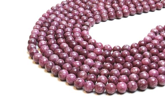 Round Tourmaline Beads,chinese Tourmaline,india Beads,pink Beads,gemstone Beads,loose Beads,1mm Hole Beads,8mm Beads   - 16" Full Strand