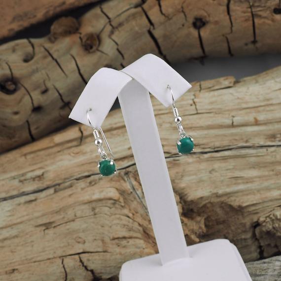 Silver Earrings-turquoise Earrings -boho Earrings-dangle Earrings -blue Stone Earrings-statement Earrings-stone Earrings-drop Earrings