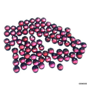 Shop Garnet Cabochons! 10 pieces 4mm Rhodolite Garnet Rosecut cabochon round Loose Gemstone, Pink Rhodolite Garnet Round Rose Cut Faceted Cabochon Loose Gemstone | Natural genuine stones & crystals in various shapes & sizes. Buy raw cut, tumbled, or polished gemstones for making jewelry or crystal healing energy vibration raising reiki stones. #crystals #gemstones #crystalhealing #crystalsandgemstones #energyhealing #affiliate #ad