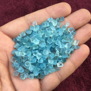 Shop Aquamarine Stones & Crystals! 50 Pieces Natural Rough Stones, size 2-4 Mm Aquamarine Raw Stones, blue Aquamarine Crystals Raw, unpolished Aquamarine Rough, Genuine Aqua Raw | Natural genuine stones & crystals in various shapes & sizes. Buy raw cut, tumbled, or polished gemstones for making jewelry or crystal healing energy vibration raising reiki stones. #crystals #gemstones #crystalhealing #crystalsandgemstones #energyhealing #affiliate #ad