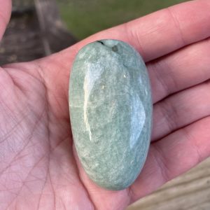 Amazonite Crystal Palmstone  – Reiki Charged Meditation Crystal – Throat Chakra – Stone of Success & Abundance – Non-Verbal Expression 8 | Natural genuine stones & crystals in various shapes & sizes. Buy raw cut, tumbled, or polished gemstones for making jewelry or crystal healing energy vibration raising reiki stones. #crystals #gemstones #crystalhealing #crystalsandgemstones #energyhealing #affiliate #ad