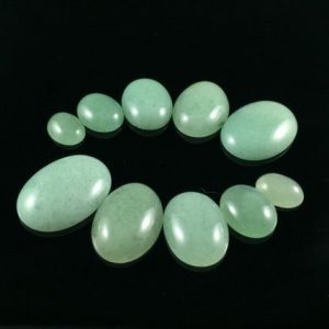 10pcs Oval Cabochons Green Aventurine Cabochons Green Gemstone Cabochons Dome Cabochons Cabs 8×10 10×12 12×16 13×18 15×20 GC | Natural genuine stones & crystals in various shapes & sizes. Buy raw cut, tumbled, or polished gemstones for making jewelry or crystal healing energy vibration raising reiki stones. #crystals #gemstones #crystalhealing #crystalsandgemstones #energyhealing #affiliate #ad