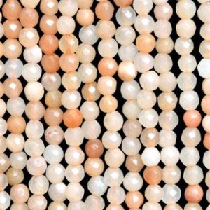Shop Aventurine Faceted Beads! Natural Pink Aventurine Loose Beads Faceted Round Shape 4mm | Natural genuine faceted Aventurine beads for beading and jewelry making.  #jewelry #beads #beadedjewelry #diyjewelry #jewelrymaking #beadstore #beading #affiliate #ad
