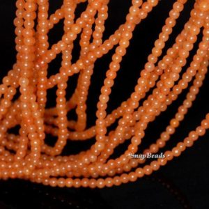 Shop Aventurine Round Beads! 3mm Citrus Scents Orange Aventurine Gemstone Round 3mm Loose Beads 16 inch Full Strand (90114033-107 – 3mm A) | Natural genuine round Aventurine beads for beading and jewelry making.  #jewelry #beads #beadedjewelry #diyjewelry #jewelrymaking #beadstore #beading #affiliate #ad