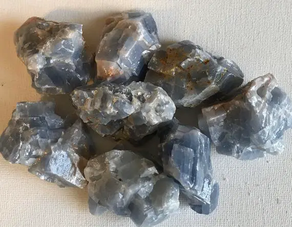 Blue Calcite Natural Raw Stones, Healing Stones, Spiritual Stone, Healing Stone, Healing Crystal, Chakra