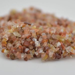 Shop Carnelian Chip & Nugget Beads! High Quality Grade A Natural Orange Carnelian Semi-precious Gemstone Chips Nuggets Beads – 5mm – 8mm, 32" Strand | Natural genuine chip Carnelian beads for beading and jewelry making.  #jewelry #beads #beadedjewelry #diyjewelry #jewelrymaking #beadstore #beading #affiliate #ad