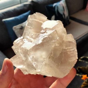 Shop Raw & Rough Fluorite Stones! 640gr Large Cubic Fluorite Specimen from Spain | Natural genuine stones & crystals in various shapes & sizes. Buy raw cut, tumbled, or polished gemstones for making jewelry or crystal healing energy vibration raising reiki stones. #crystals #gemstones #crystalhealing #crystalsandgemstones #energyhealing #affiliate #ad