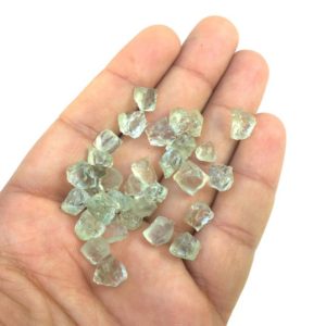 50 Pieces Natural Green Amethyst Gemstone, Size 6-8 Mm Prasiolite Green Amethyst, undrilled Amethyst Raw, Genuine Amethyst Rough Wholesale | Natural genuine stones & crystals in various shapes & sizes. Buy raw cut, tumbled, or polished gemstones for making jewelry or crystal healing energy vibration raising reiki stones. #crystals #gemstones #crystalhealing #crystalsandgemstones #energyhealing #affiliate #ad
