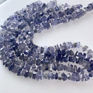 Shop Iolite Chip & Nugget Beads! Iolite faceted chips | Natural genuine chip Iolite beads for beading and jewelry making.  #jewelry #beads #beadedjewelry #diyjewelry #jewelrymaking #beadstore #beading #affiliate #ad