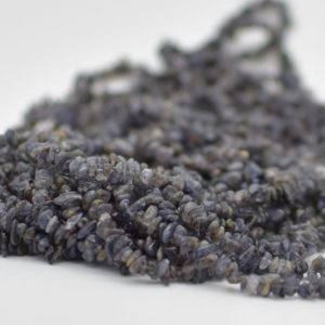 Shop Iolite Chip & Nugget Beads! Natural Iolite Semi-precious Gemstone Chips Nuggets Beads – 5mm – 8mm, 32" Strand | Natural genuine chip Iolite beads for beading and jewelry making.  #jewelry #beads #beadedjewelry #diyjewelry #jewelrymaking #beadstore #beading #affiliate #ad