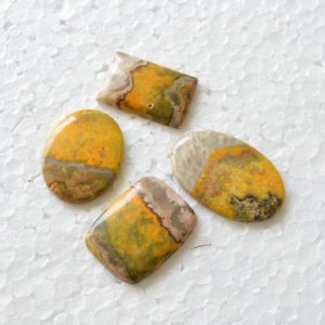 Shop Jasper Cabochons! Bumble Bee Jasper Cabochon, Jasper Gemstone, Mix Shape Cabochons Lot, Natural Bumble Bee Jasper, 20x31mm – 26x41mm, 4 pcs Lot #PP8461 | Natural genuine stones & crystals in various shapes & sizes. Buy raw cut, tumbled, or polished gemstones for making jewelry or crystal healing energy vibration raising reiki stones. #crystals #gemstones #crystalhealing #crystalsandgemstones #energyhealing #affiliate #ad