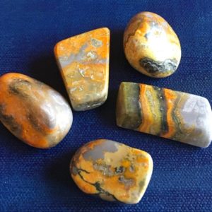Shop Jasper Stones & Crystals! Premium BumbleBee Jasper Tumbled Stone, Healing Stone, Healing Crystal,Chakra Stone, Spiritual Stone | Natural genuine stones & crystals in various shapes & sizes. Buy raw cut, tumbled, or polished gemstones for making jewelry or crystal healing energy vibration raising reiki stones. #crystals #gemstones #crystalhealing #crystalsandgemstones #energyhealing #affiliate #ad