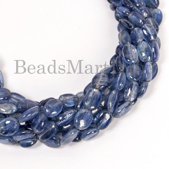 Kyanite Smooth Nugget Shape Beads, 5x7-9x12 Mm Kyanite Plain Nugget Beads, Kyanite Natural Beads, Kyanite Beads, Kyanite Nugget Gemstone